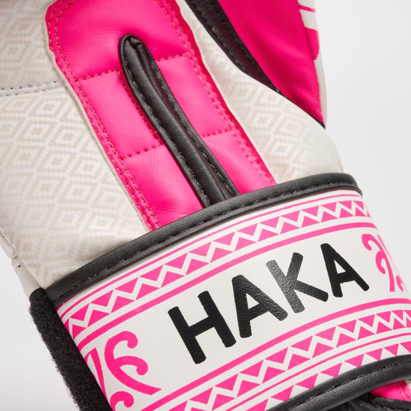 Leone Haka boxing gloves - white